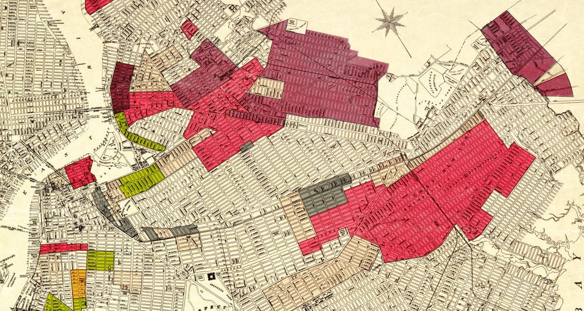 Map of Brooklyn’s racial diversity by neighborhood, 1920