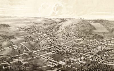Old map of Ashburnham, Massachusetts from 1886