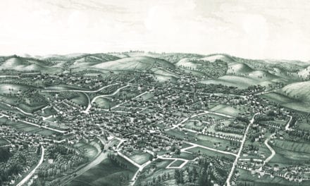 Historic old map of White Plains, New York from 1887