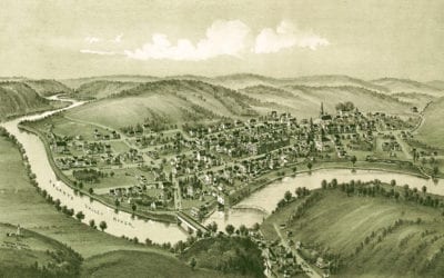Historic old map of Philippi, West Virginia in 1897