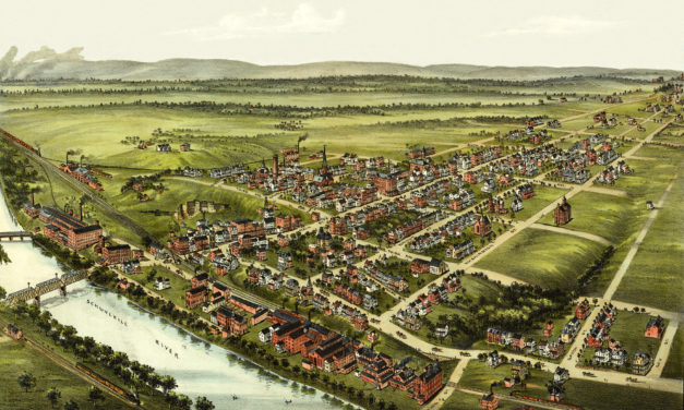 Beautifully detailed map of Royersford, PA from 1893