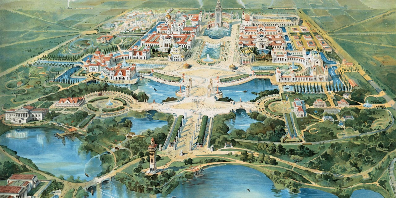 Bird’s eye view of Buffalo’s Pan-American Exposition of 1901