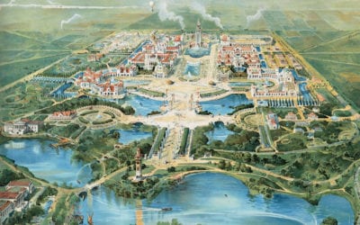 Bird’s eye view of Buffalo’s Pan-American Exposition of 1901