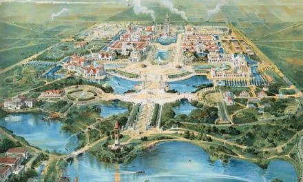 Bird’s eye view of Buffalo’s Pan-American Exposition of 1901
