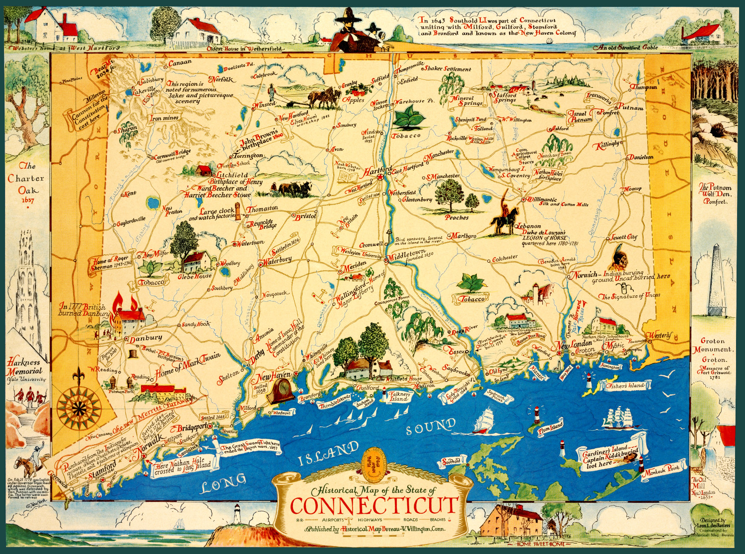 Willington Ct Map