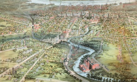 Beautifully detailed map of Hartford, Connecticut from 1864