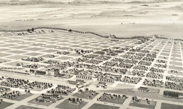 Beautifully restored map of Merced, California from 1888