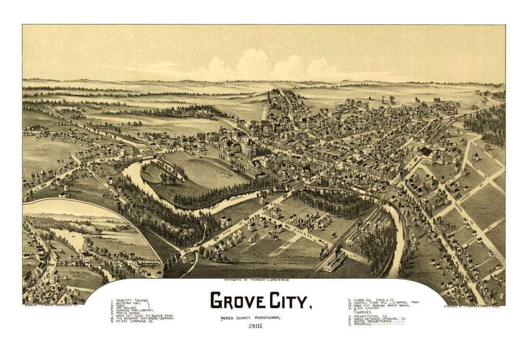 Grove City Pa Zoning Map at Mary Geil blog