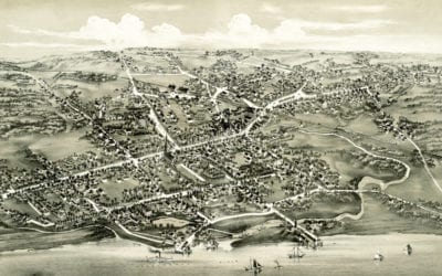 Historic map of Stratford, Connecticut from 1882
