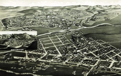 Vintage map shows Las Vegas, New Mexico in 1882