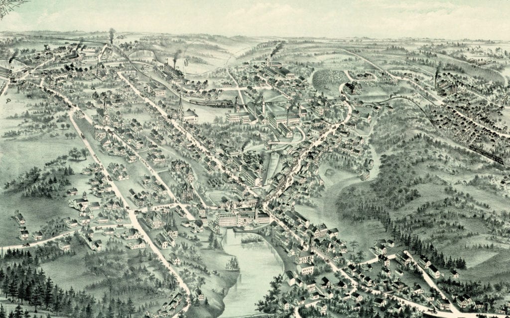 Pascoag Rhode Island 1895 cv KNOWOL