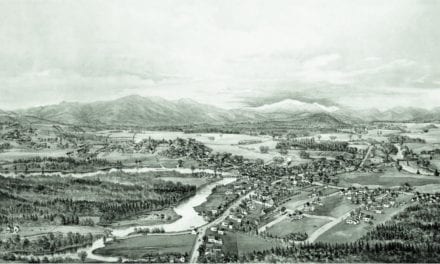 Beautifully restored map of Conway, New Hampshire from 1896