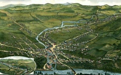 Historic old map of Bristol, New Hampshire from 1884