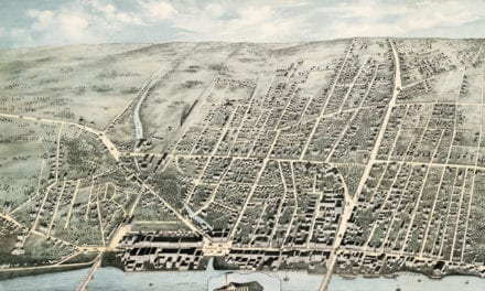 Beautifully restored map of Haverhill, MA from 1876