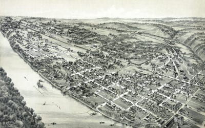Beautifully detailed map of New Kensington, PA 1896
