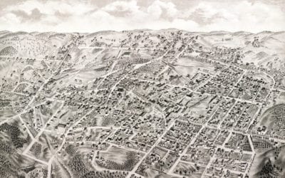 Beautifully detailed map of Stoneham, MA from 1878