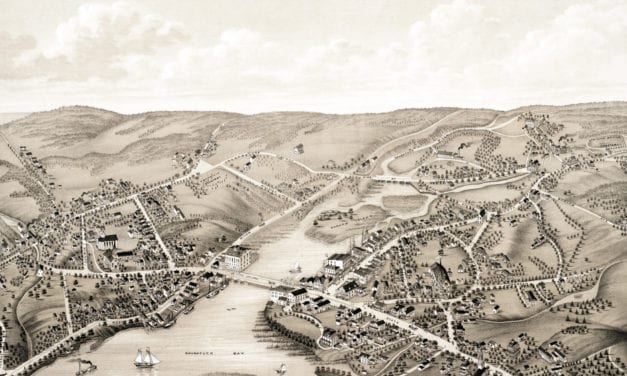 Beautifully detailed map of Westport, CT from 1878