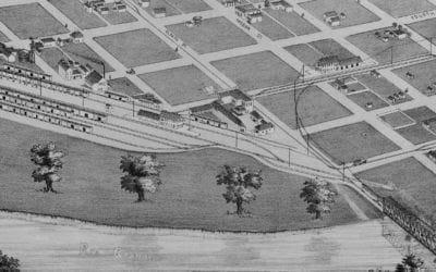 Beautifully restored map of El Paso, Texas from 1885