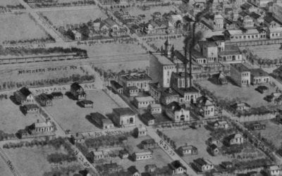Beautifully detailed map of Billings, Montana from 1904