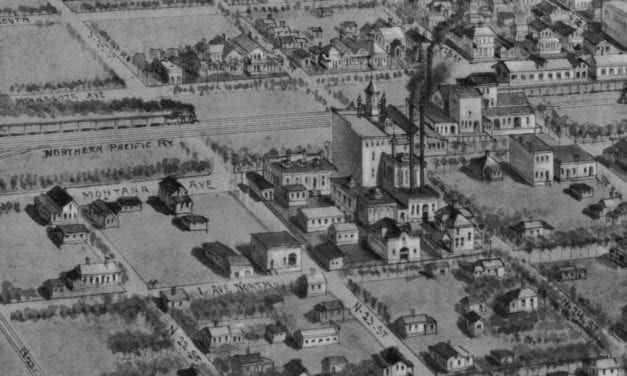 Beautifully detailed map of Billings, Montana from 1904