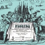 Vintage Map of Florida, a one page history dedicated to the Old Timers