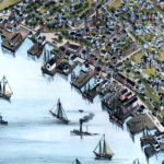 Vintage Map of Beverly, Massachusetts from 1886