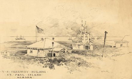 1880 Plan for U.S. Treasury Building on St. Paul Island, Alaska