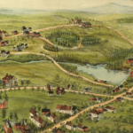 Beautifully Detailed Map of Barre, MA from 1891