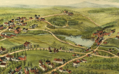 Beautifully Detailed Map of Barre, MA from 1891