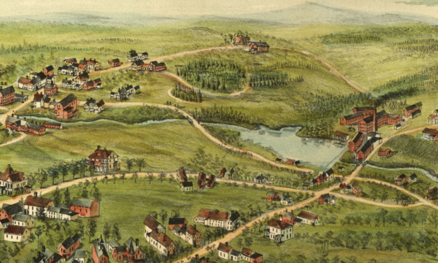 Beautifully Detailed Map of Barre, MA from 1891