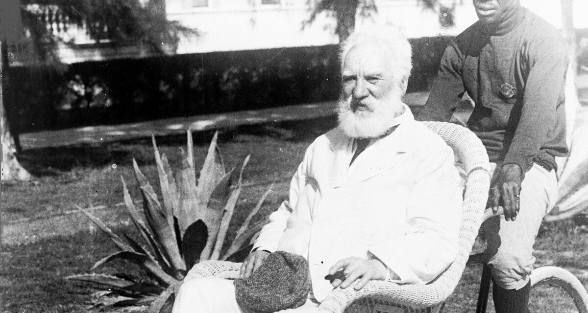 Alexander Graham Bell in Florida: Photo from the Last Year of His Life, 1922