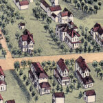 Vintage Map of Bethel, Connecticut from 1879 | Restored & Colorized
