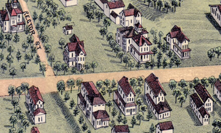 Vintage Map of Bethel, Connecticut from 1879 | Restored & Colorized