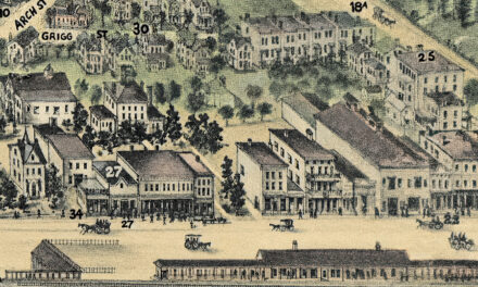 Vintage Map of Greenwich, Connecticut from 1904