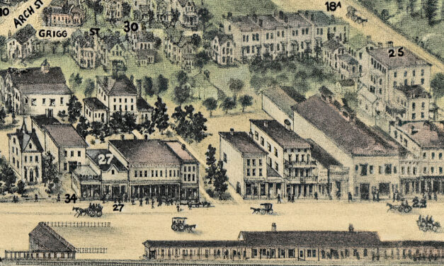 Vintage Map of Greenwich, Connecticut from 1904