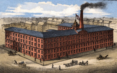 Restored Vintage Map of Hoboken, New Jersey from 1881