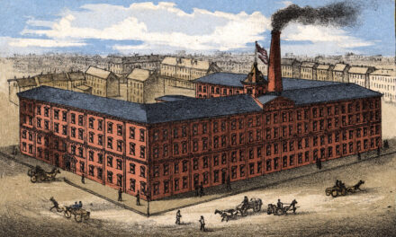 Restored Vintage Map of Hoboken, New Jersey from 1881
