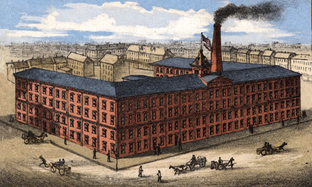 Restored Vintage Map of Hoboken, New Jersey from 1881