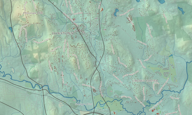 Beautifully Detailed Map of Amherst, New Hampshire