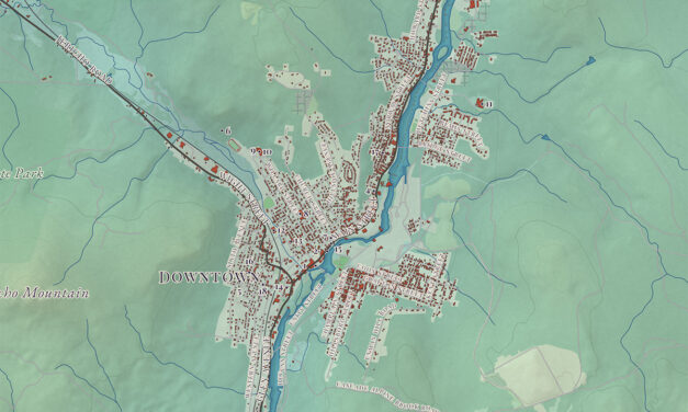 Beautifully Detailed Map of Berlin, New Hampshire