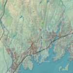 Beautifully Detailed Map of Greenwich, Connecticut