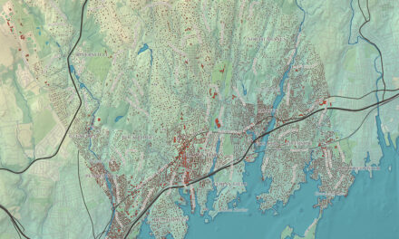 Beautifully Detailed Map of Greenwich, Connecticut