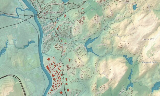 Beautifully Detailed Map of Hudson, New Hampshire