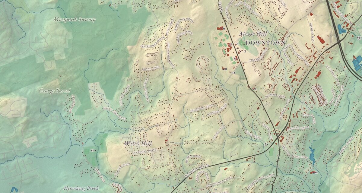 Beautifully Detailed Map of Londonderry, New Hampshire