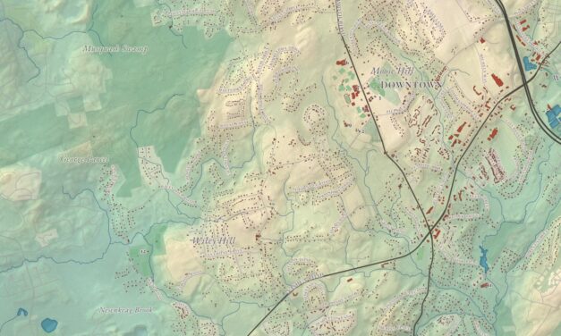 Beautifully Detailed Map of Londonderry, New Hampshire