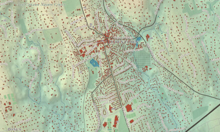 Beautifully Detailed Map of New Canaan, Connecticut