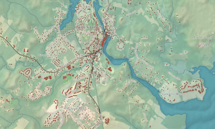 Beautifully Detailed Map of Newmarket, New Hampshire