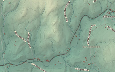 Beautifully Detailed Map of Acworth, New Hampshire