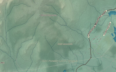 Beautifully Detailed Map of Albany, New Hampshire
