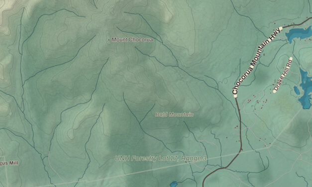 Beautifully Detailed Map of Albany, New Hampshire